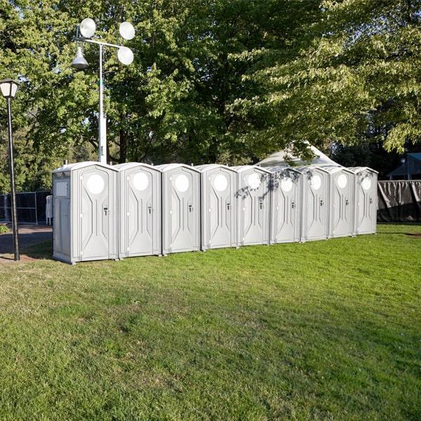 the number of special event portable toilets needed depends on the size and type of event, but our crew can help determine the appropriate number based on attendance and duration